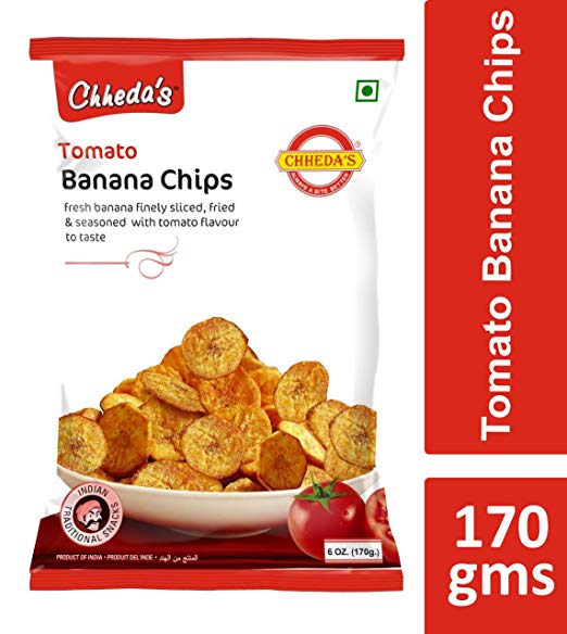 Chhedas Tomato Banana Chips 170 g