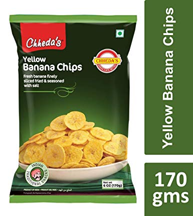 Chhedas Yellow Banana Chips 170 g
