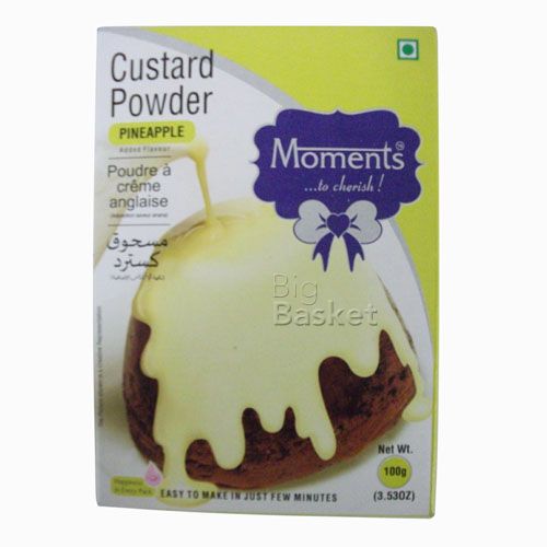 Moments Custard Powder Vanilla Flavour 100 g