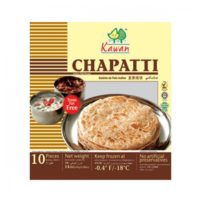 Frozen Kawan Chapatti (10 Pieces 400 g)
