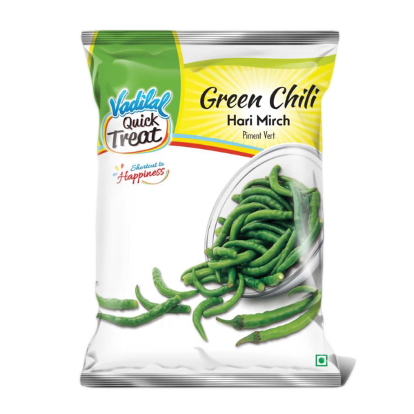 Frozen Vadilal Green Chili 312 g