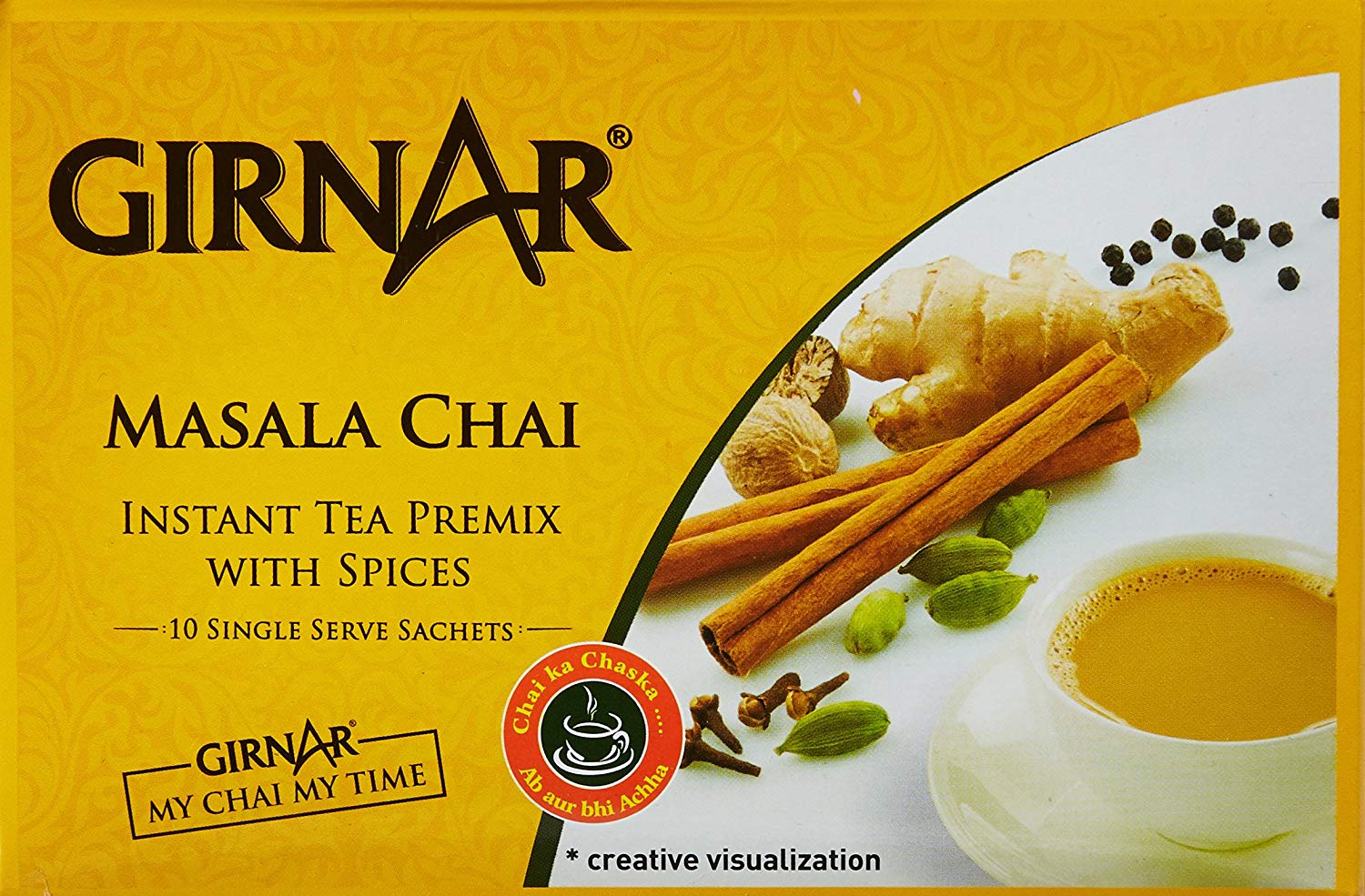 Girnar Masala Chai 140 g Instant Tea (Masala Chai)