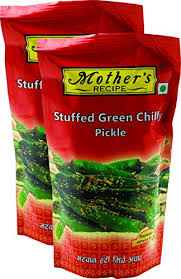 Mother Stuffed Green Chilli Pickle 200 g