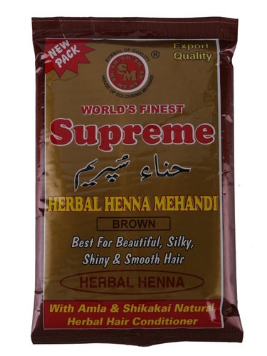 Supreme Herbal Henna Mehandi Natural Brown 150 g