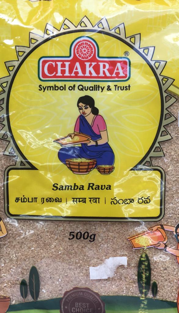 Chakra Samba Rava 500 g (Upma)