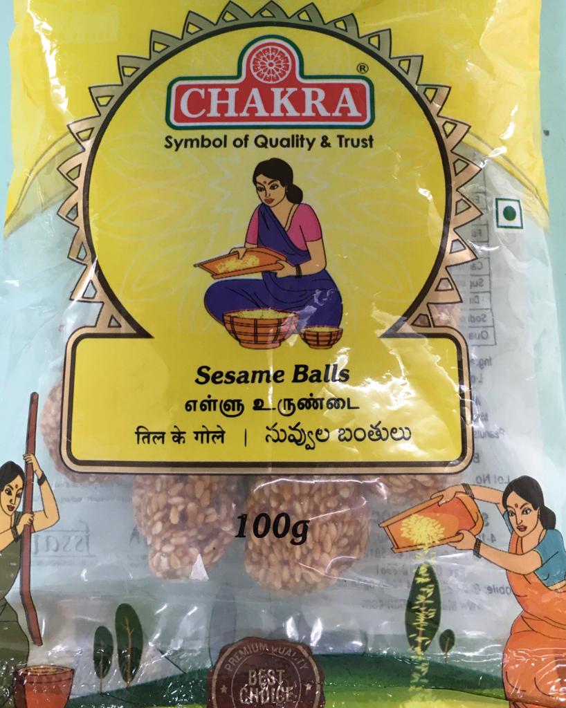 Chakra Sesame Sweet Balls 100 g