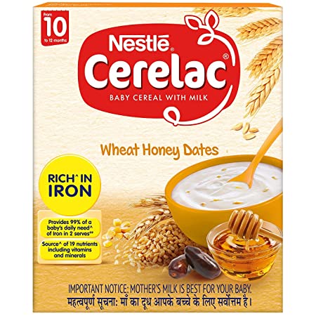 Cerelac Wheat Honey Dates 300 g (From 10 To 24 Months)