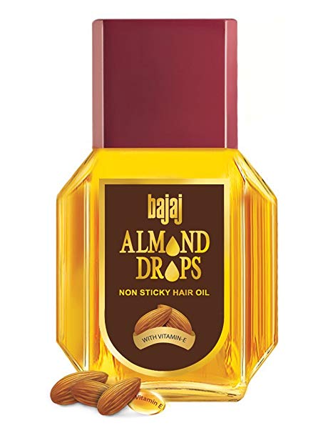 Bajaj Almond Drops Non Sticky Hair Oil 100 ml – Star Bazar Japan
