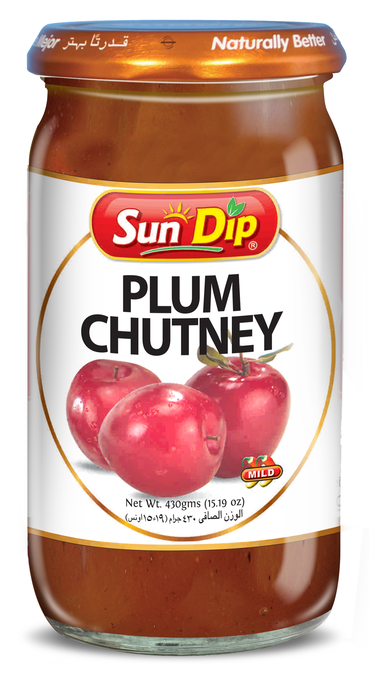 Sun Dip Plum Chutney 430 g