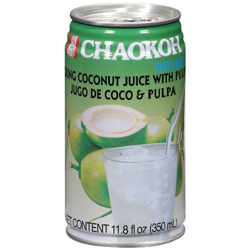 Chaokoh Young Coconut Juice With Pulpa 350 ml