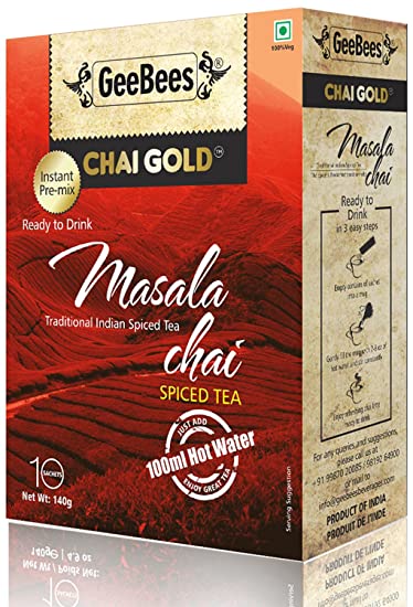 GeeBees Chai Gold Instant Premix Masala Tea