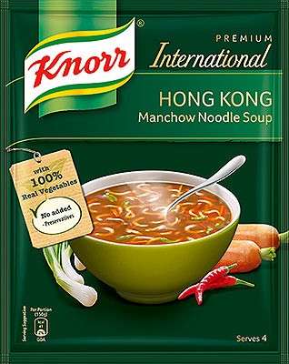 Knorr Hong Kong Manchow Noodle Soup Veg 46 g