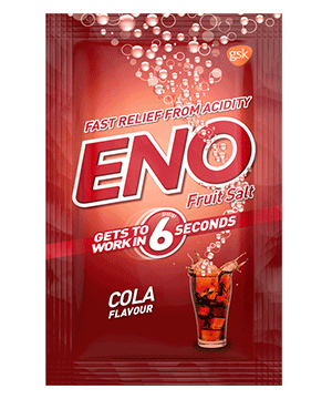Eno Cola Flavour 5 g Sachets (Fruit Salt)
