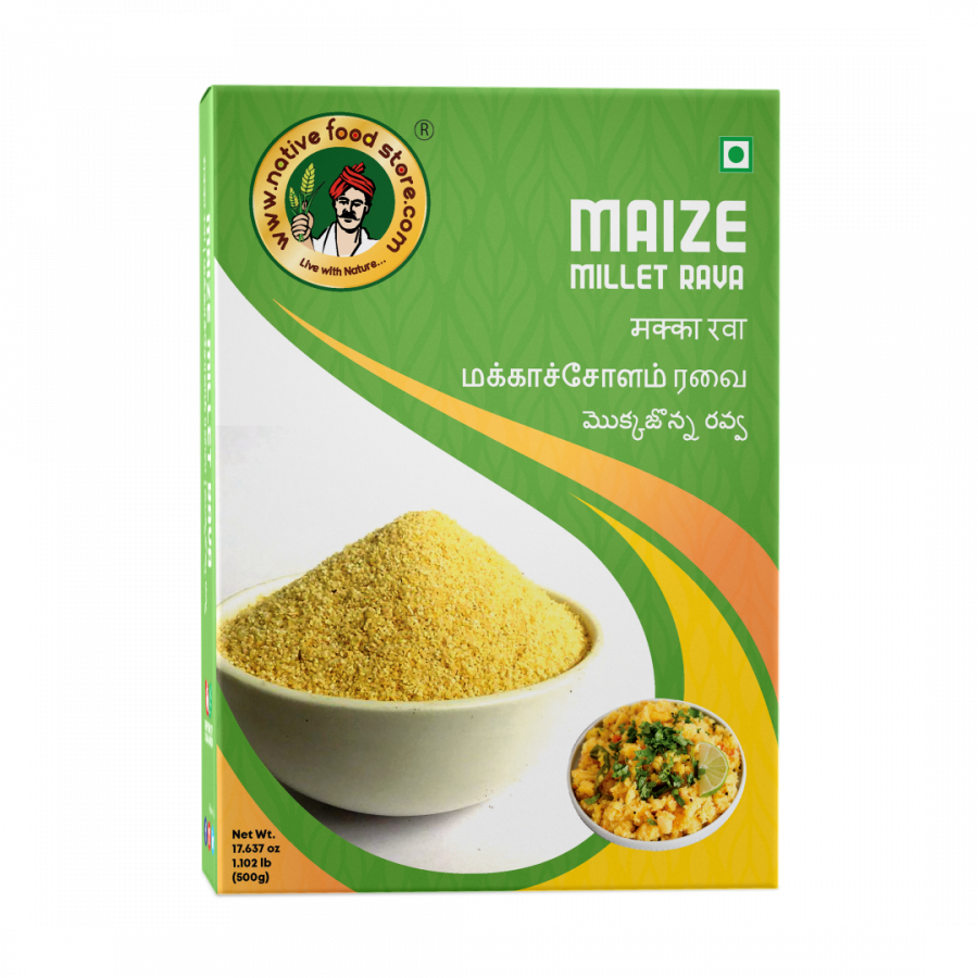 Native Food Store Maize Rava 500 g