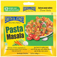 Smith & Jones Pasta Masala 7g x 14 sachet inside