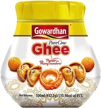 Gowardhan Pure Cow Ghee 500 ml (Neyyi/Ney)