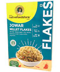 Native Food Store Jowar Millet Flakes 500 g