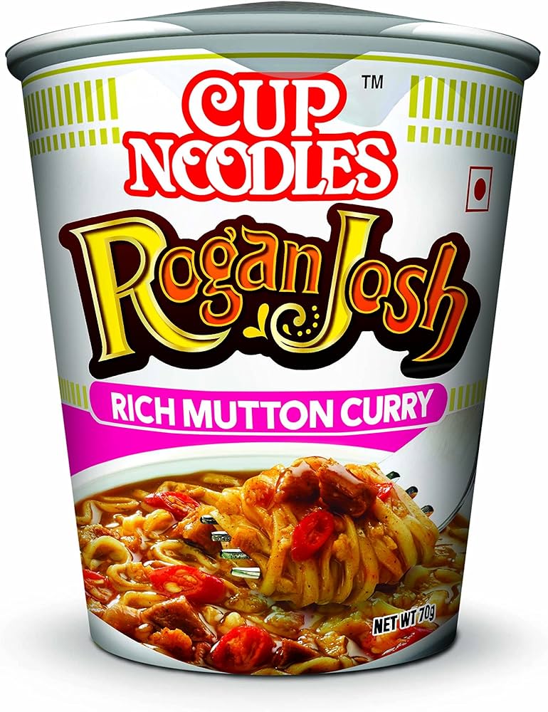 Nissin Cup Noodles Rogan Josh 70 g