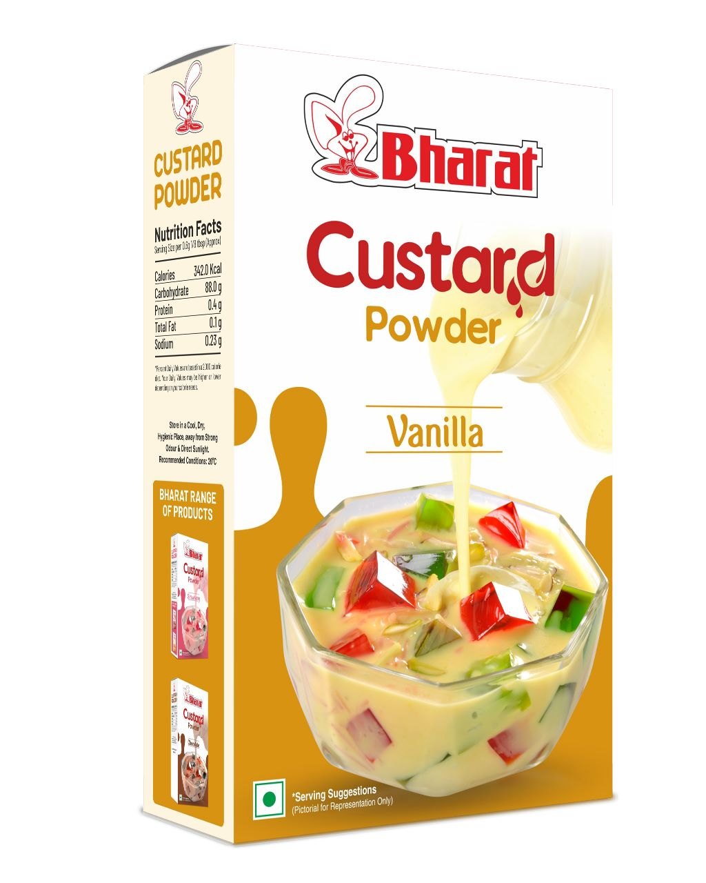 Bharat Custard Powder Vanilla Flavour 100 g