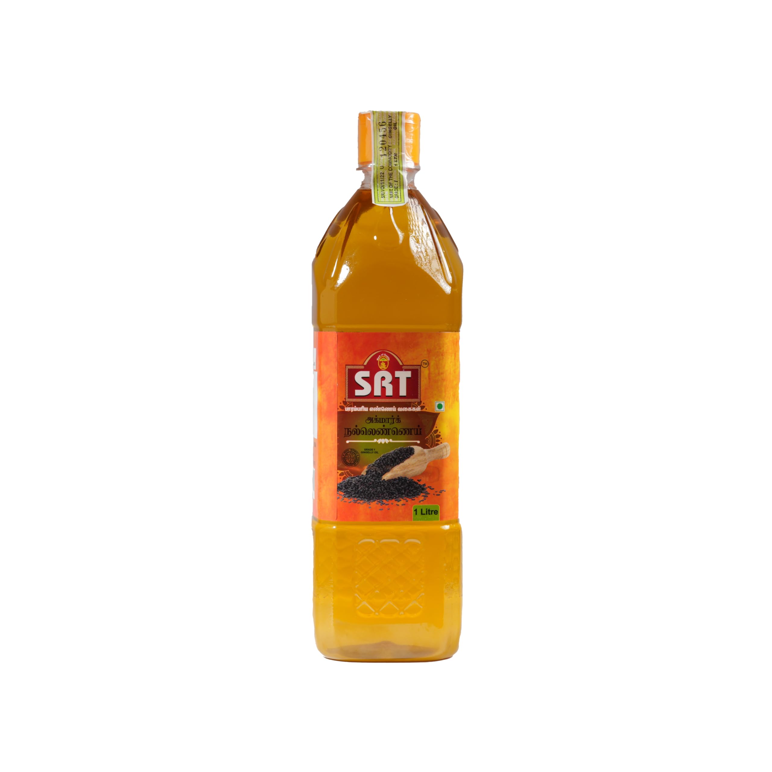 SRT Agmark Gingelly 1 Liter (Sesame oil/Nune/Enney)