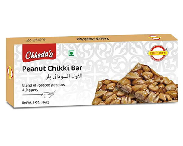 Chhedas Peanut Chikki Bar 170 g