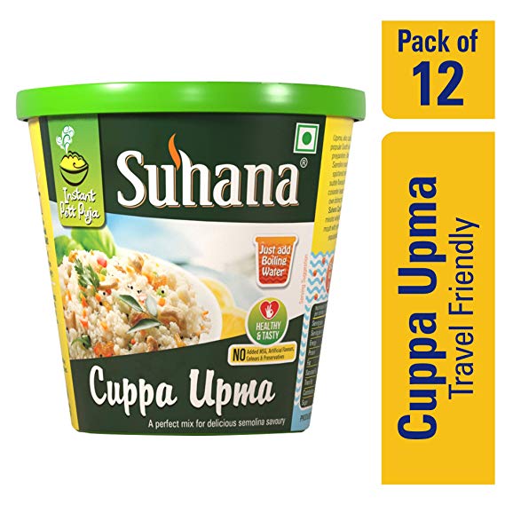 Suhana Ready to Eat Cuppa Upma 80 g