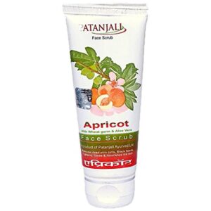 Patanjali Apricot with Wheat germ & Aloe Vera Face Scrub 60 g