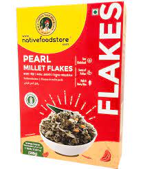 Native Food Store Pearl Millet Flakes 500 g