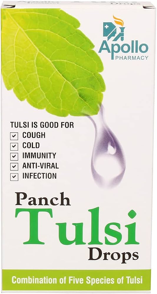 Apollo Pharmacy Panch Tulsi Drops 20 ml