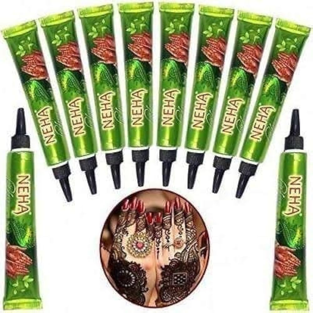 Neha Fast Colour Mehendi 100% Herbal Mehedi 25 g 1 Tube