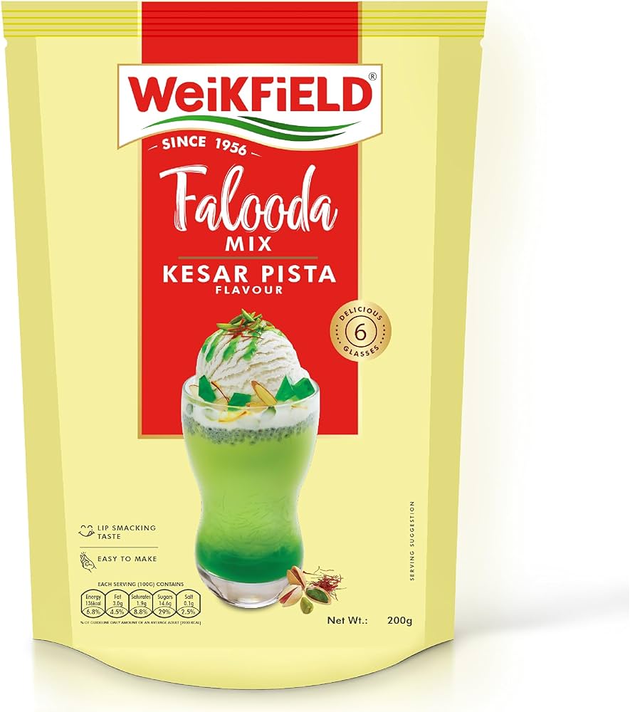 Weikfield Falooda Mix Kesar Pista Flavoured 200 g