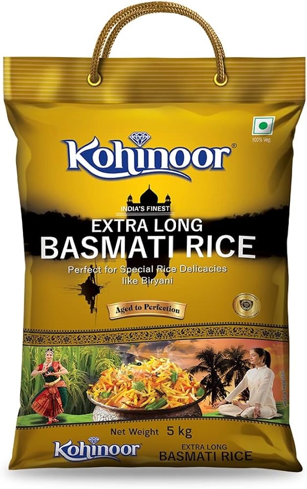 Kohinoor India,s Finest Extra Long Basmati Rice 1 kg