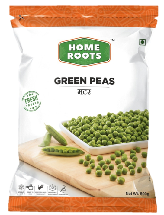 Frozen Home Green Peas 500g (Hare matar)