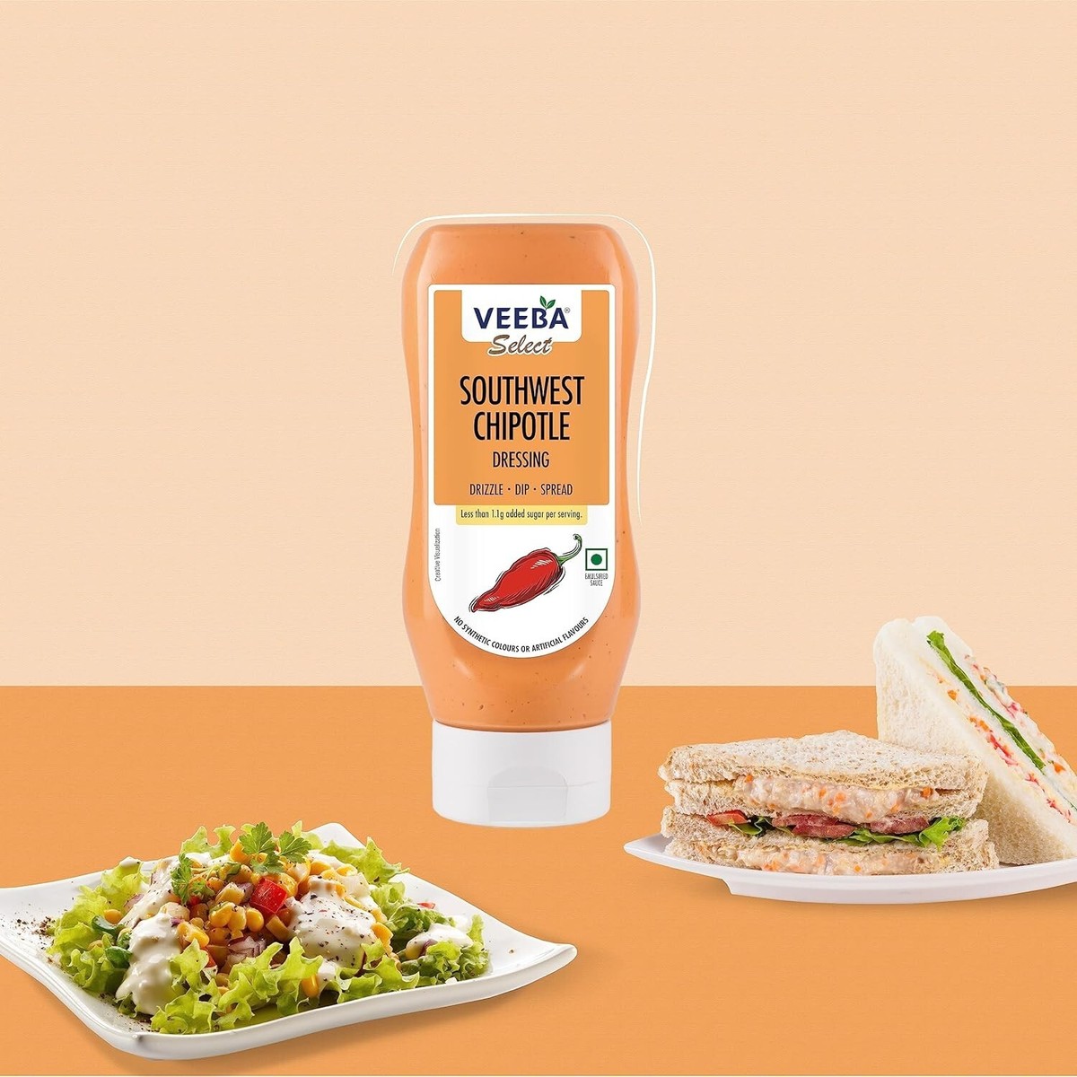 Veeba Select Chipotle Southwest Dressing 300 g