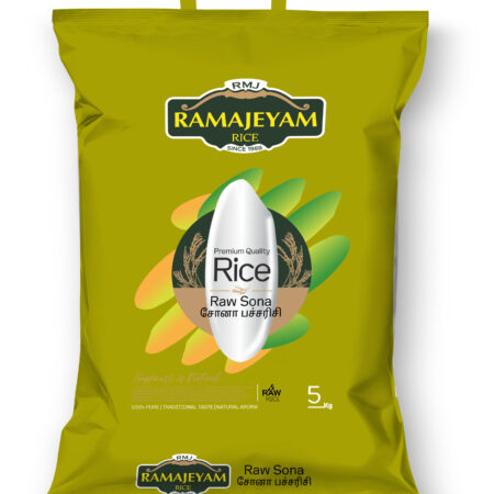 Ramajeyam Raw Sona Masoori Rice 5 kg