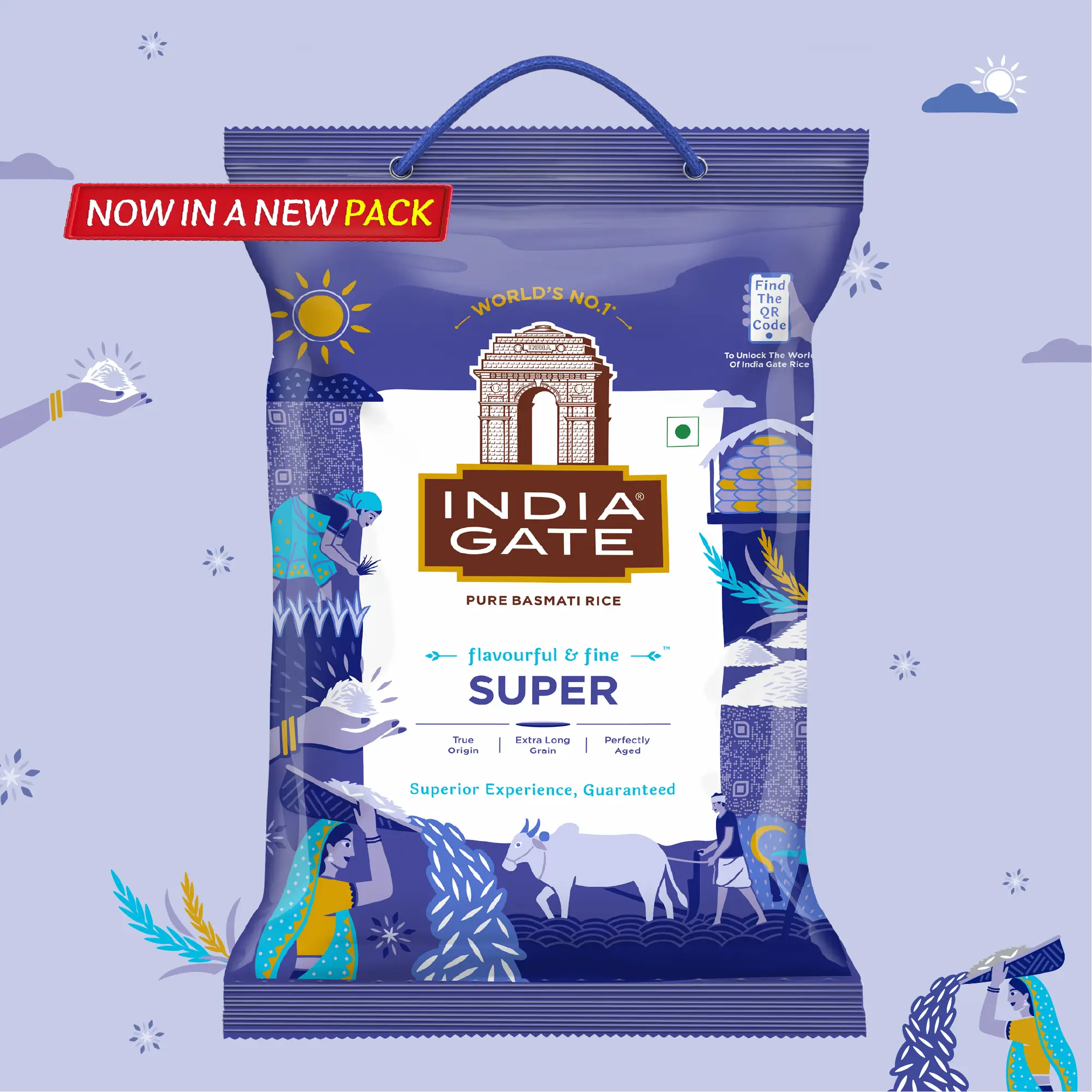 India Gate Super Basmati Rice 6 kg x 2 Bags